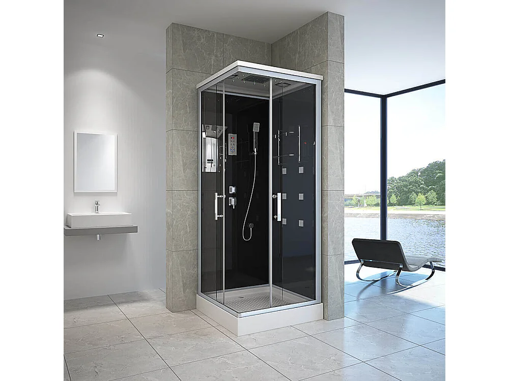 Cabine de douche WAVE M de Home Deluxe