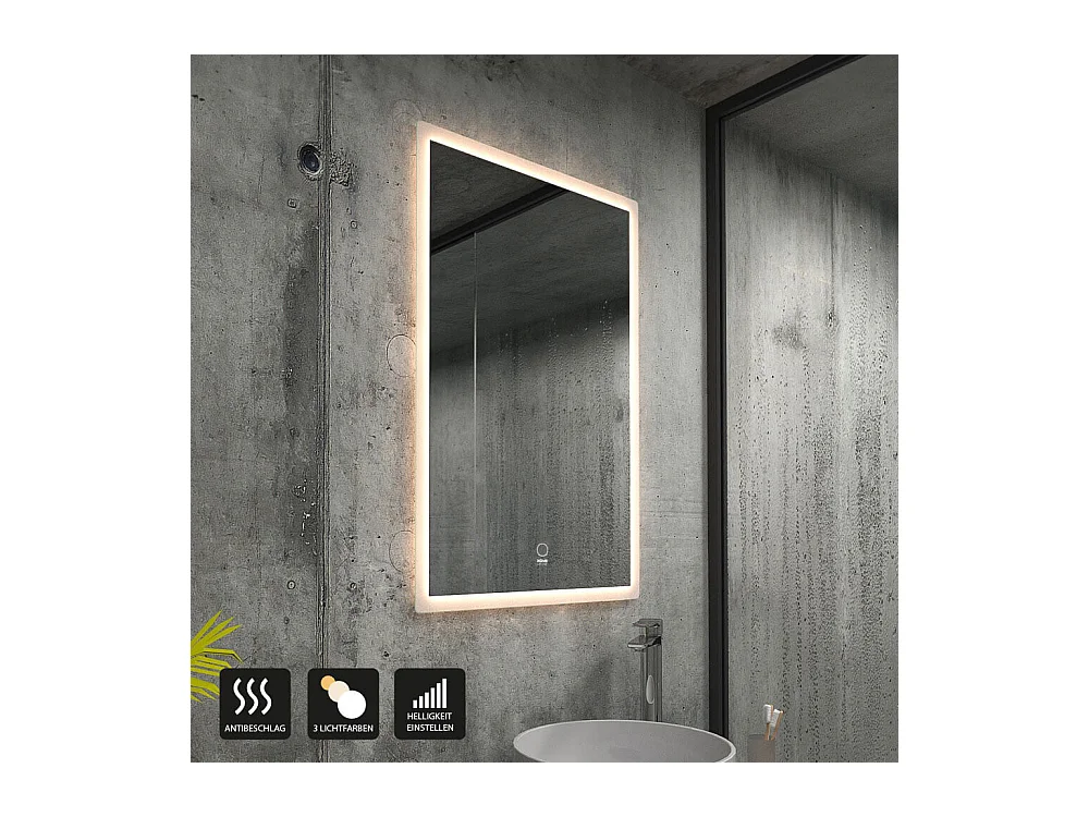 Home Deluxe Miroir NOLA 70 x 90 cm