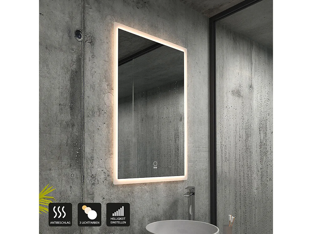 Home Deluxe Miroir NOLA 70 x 90 cm