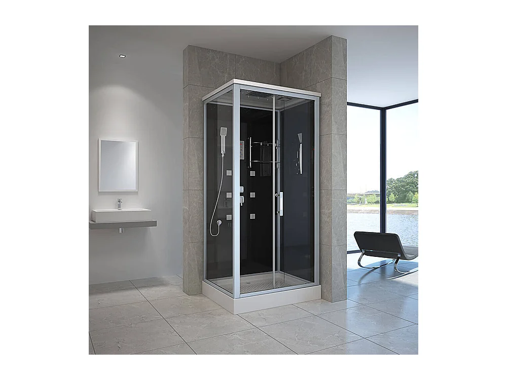 Cabine de douche WAVE L de Home Deluxe