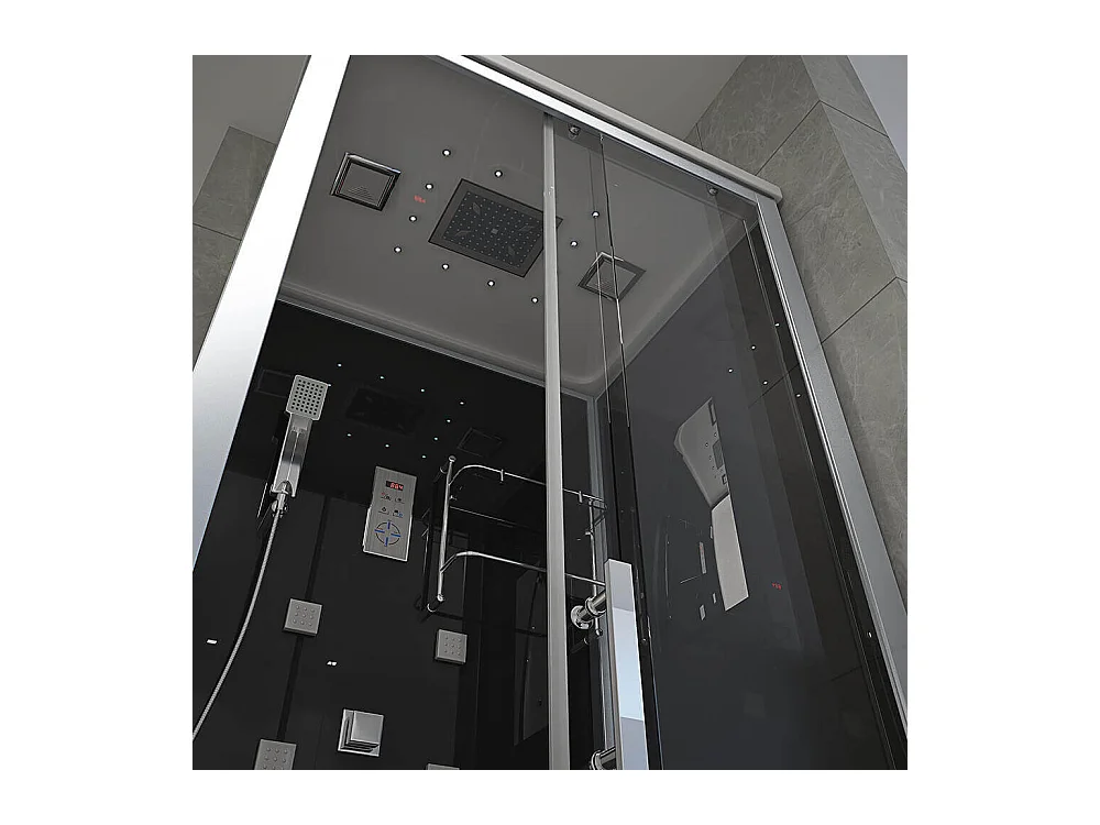 Cabine de douche WAVE L de Home Deluxe