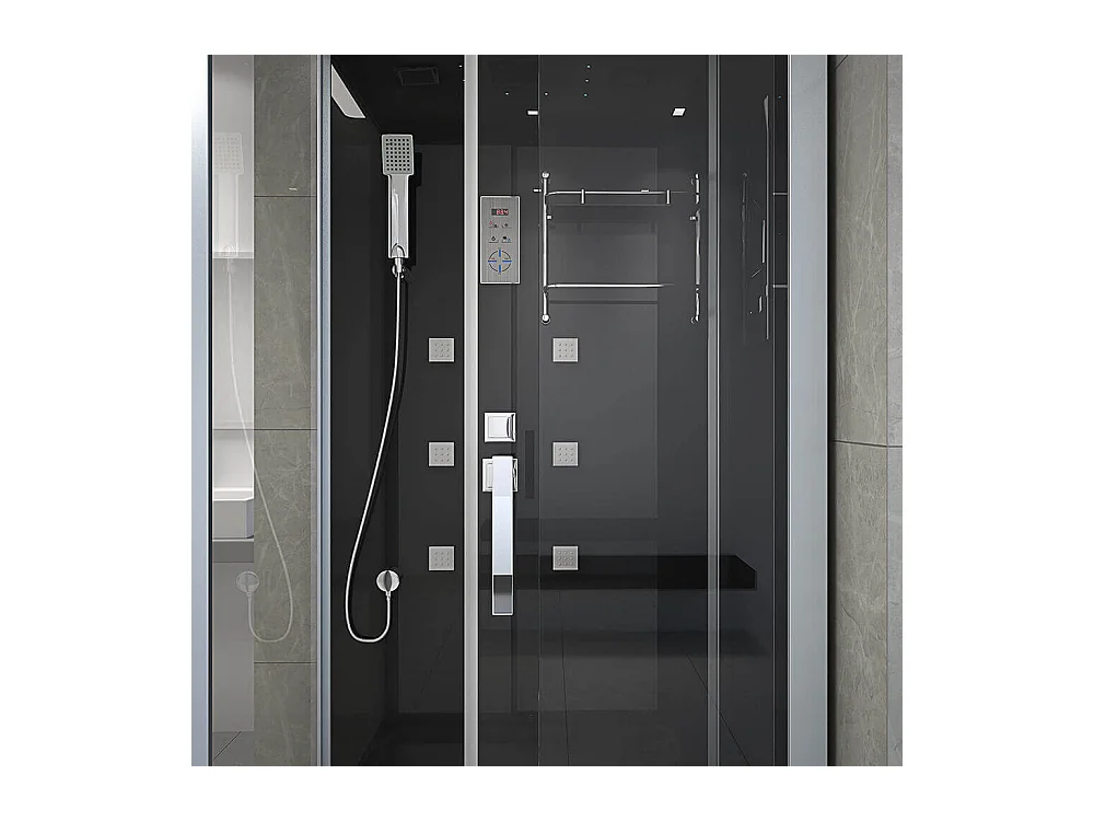 Cabine de douche WAVE L de Home Deluxe