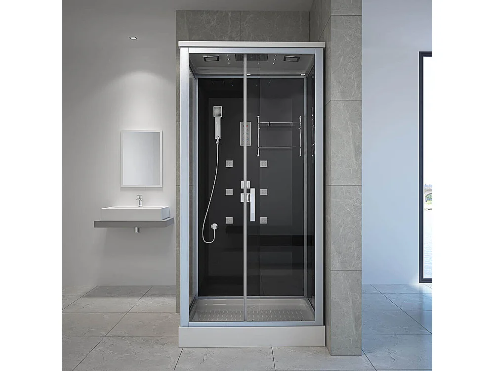 Cabine de douche WAVE L de Home Deluxe