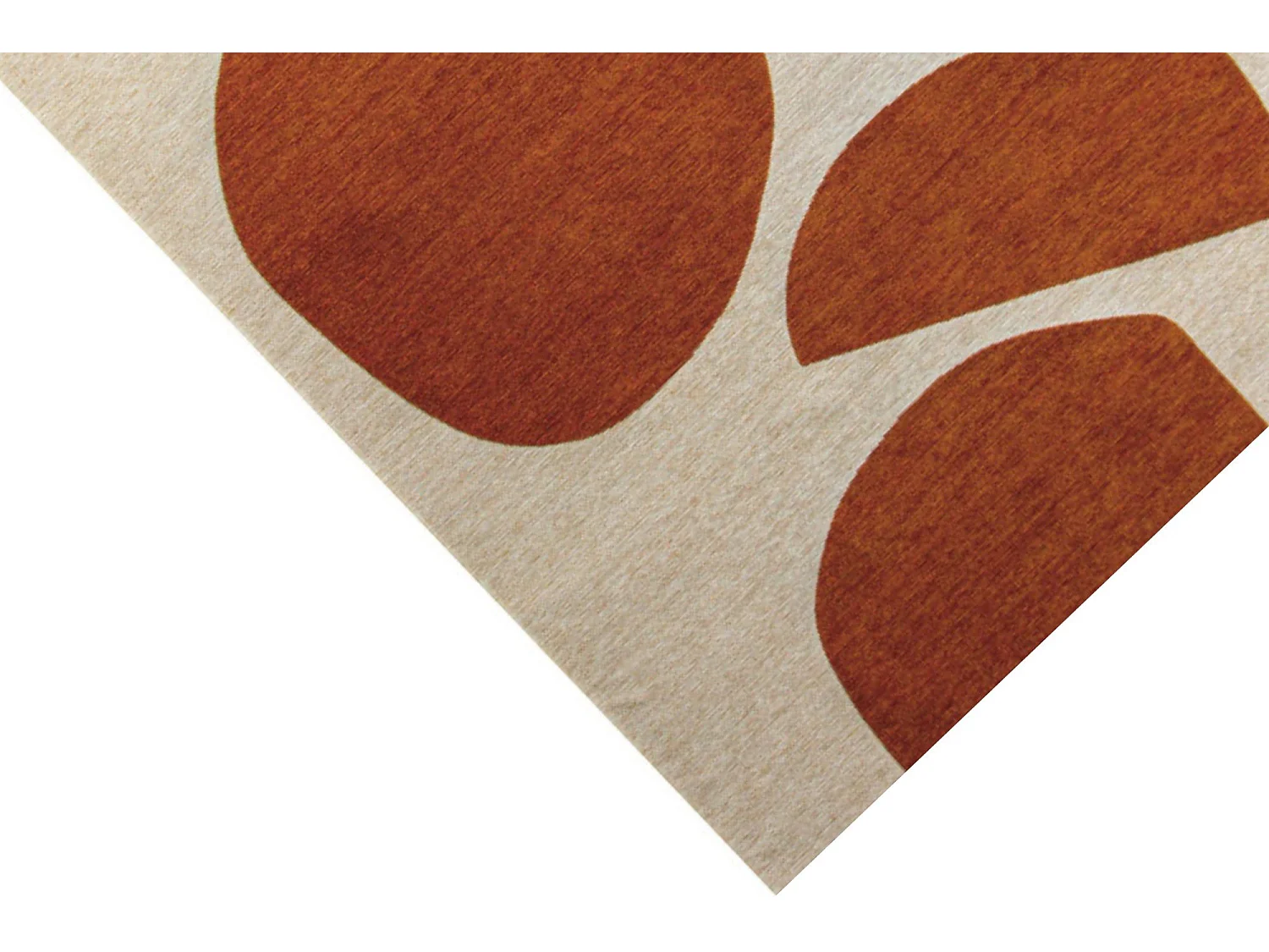 Tapis rectangulaire en coton formes géométriques 155x230 - MYLEY