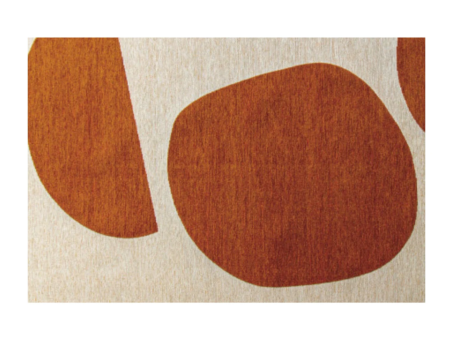 Tapis rectangulaire en coton formes géométriques 155x230 - MYLEY