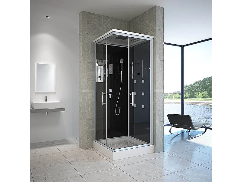 Cabine de douche WAVE S de Home Deluxe