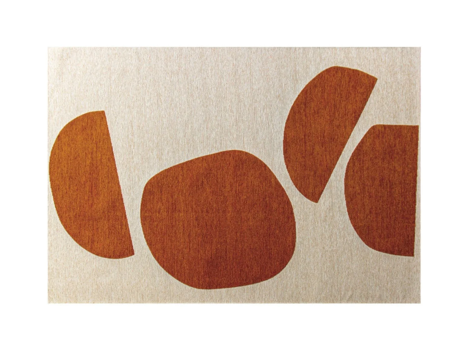 Tapis rectangulaire en coton formes géométriques 200x290 - MYLEY