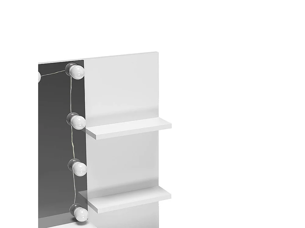 Home Deluxe Coiffeuse KASIA blanc/or