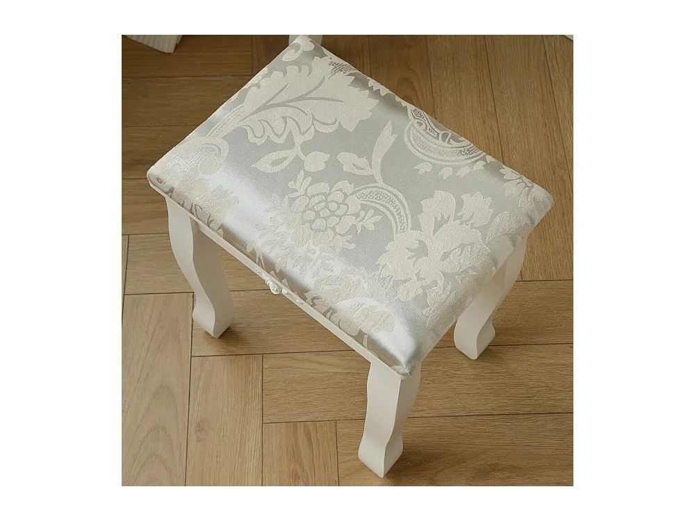 Home Deluxe Coiffeuse ROSY Blanc