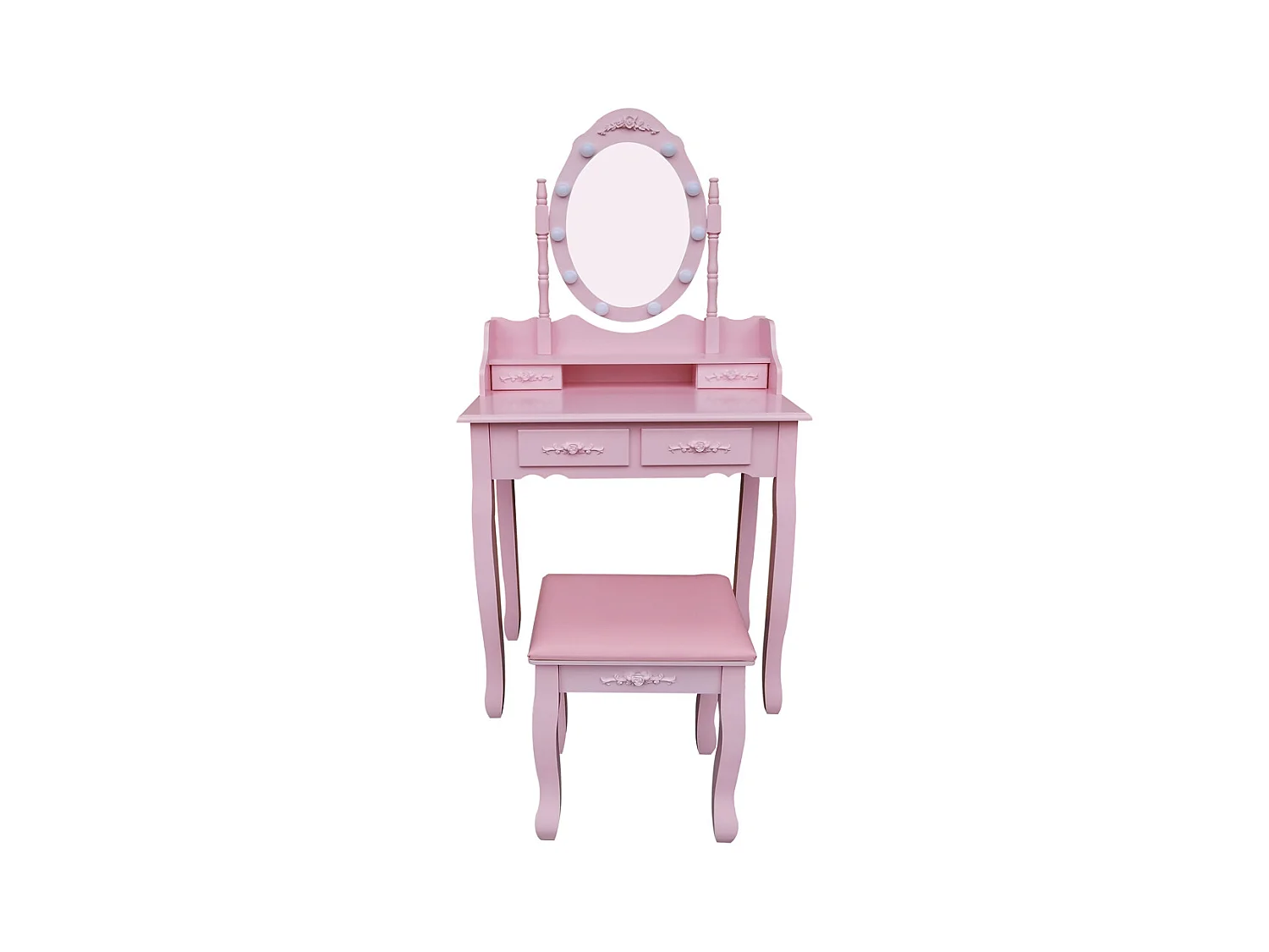 Home Deluxe Coiffeuse ROSY Rosa