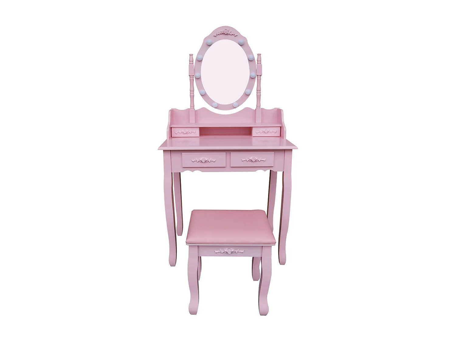 Home Deluxe Coiffeuse ROSY Rosa