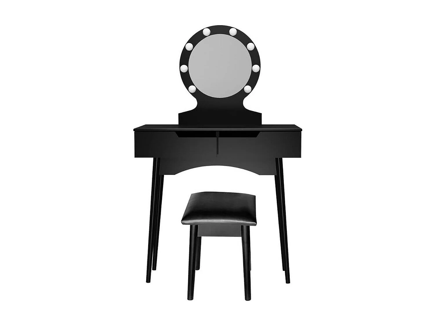 Home Deluxe Coiffeuse MIRANDA noir