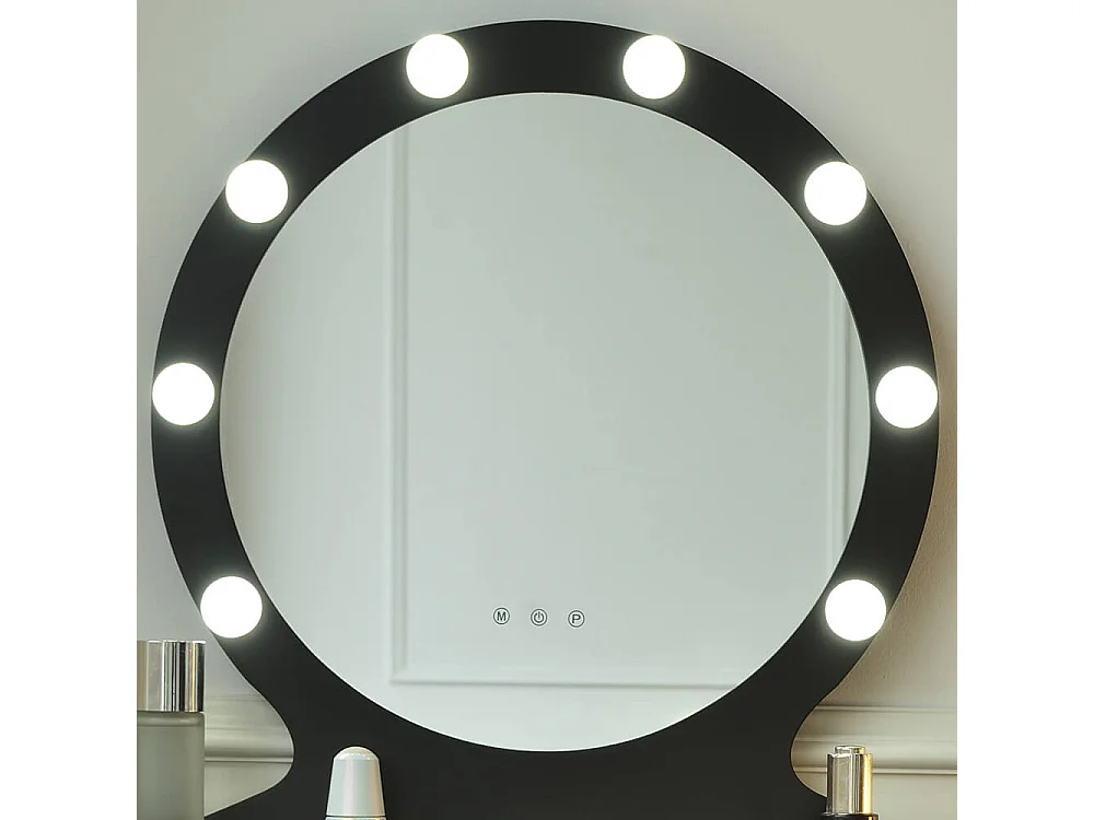 Home Deluxe Coiffeuse MIRANDA noir