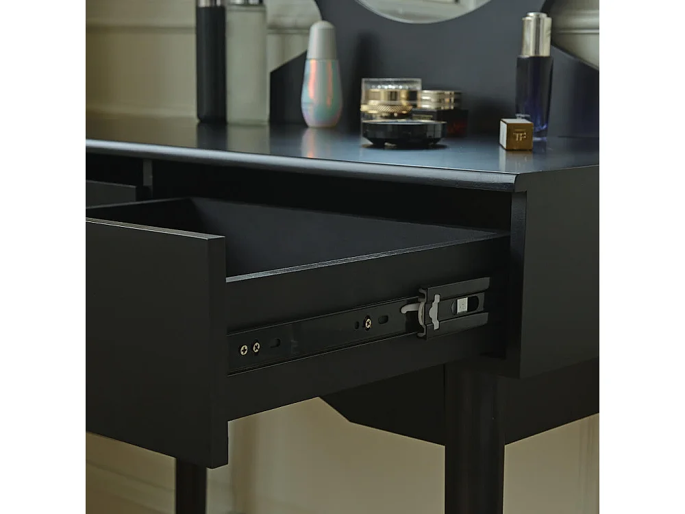 Home Deluxe Coiffeuse MIRANDA noir