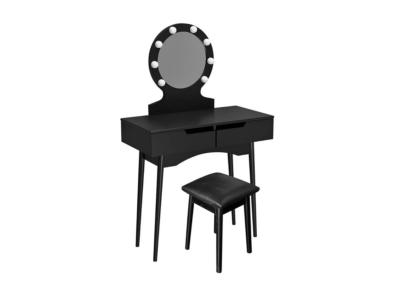 Home Deluxe Coiffeuse MIRANDA noir