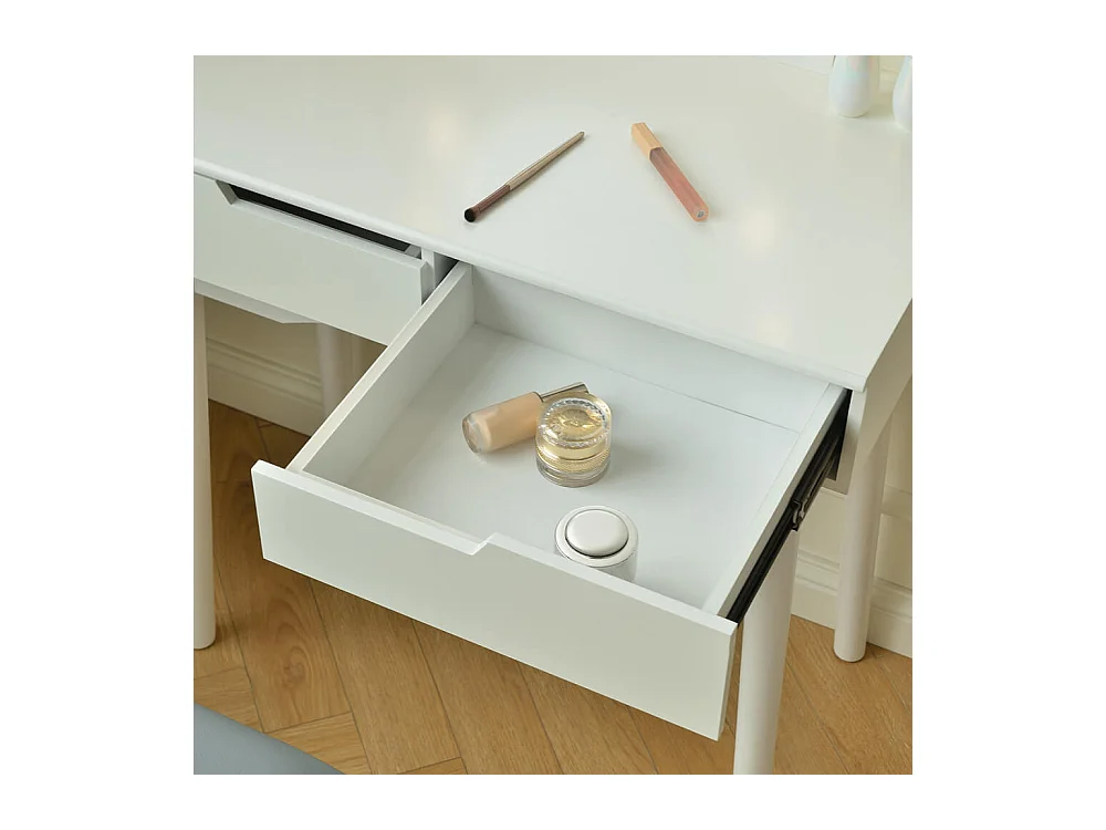 Home Deluxe Coiffeuse MIRANDA Blanc