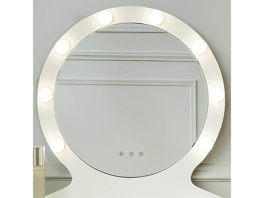 Home Deluxe Coiffeuse MIRANDA Blanc