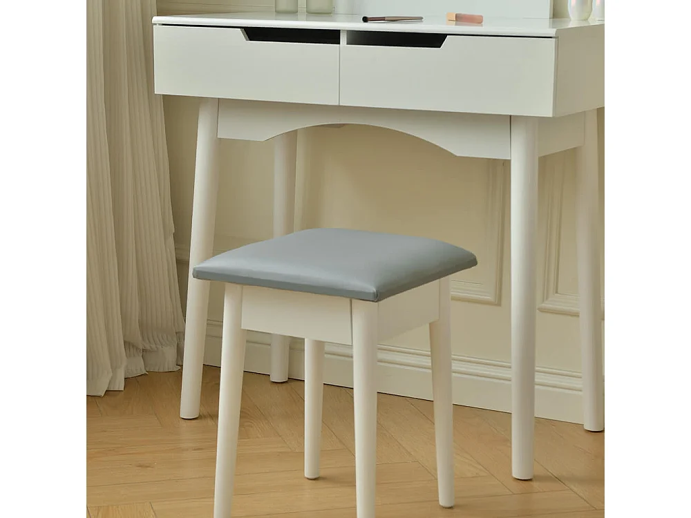 Home Deluxe Coiffeuse MIRANDA Blanc