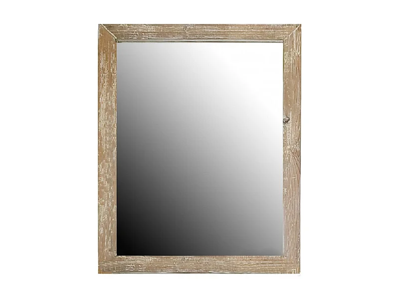 Miroir de salle de bain en bois L65 - HANOÏ