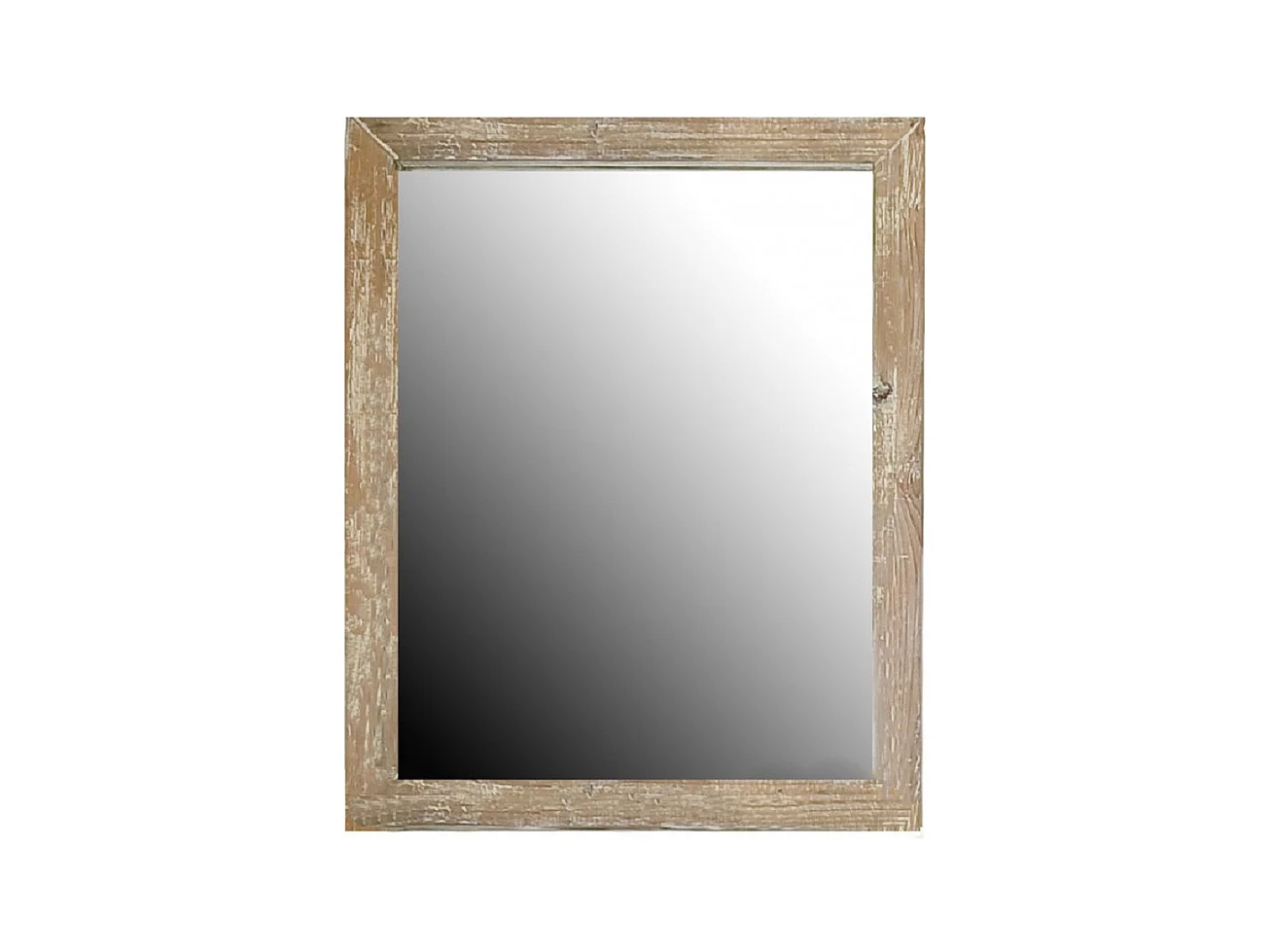 Miroir de salle de bain en bois L65 - HANOÏ