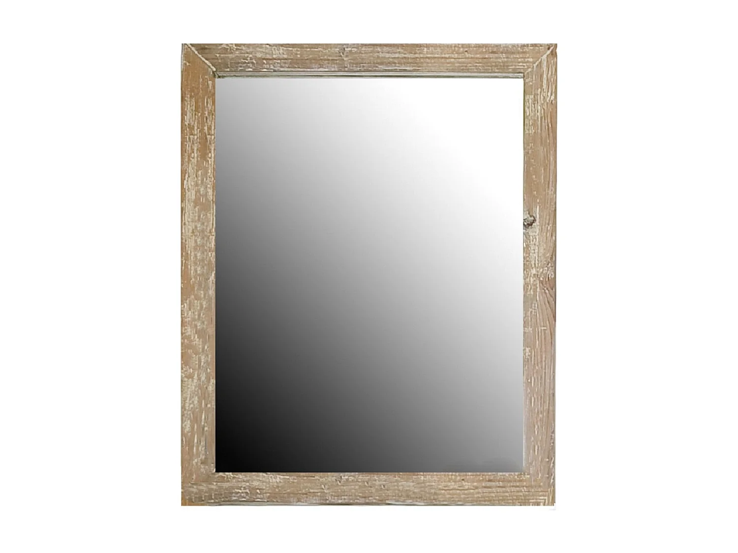 Miroir de salle de bain en bois L65 - HANOÏ