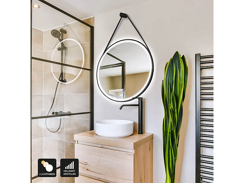 Home Deluxe Miroir FIANA 80 cm