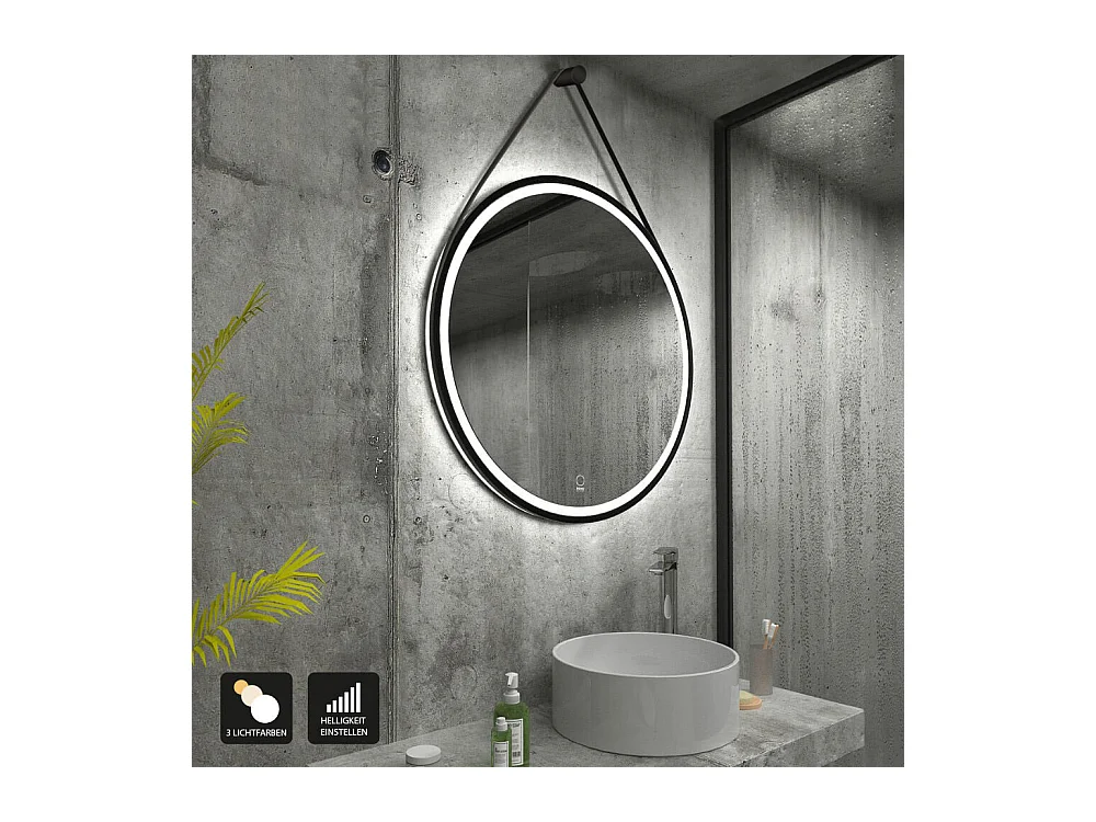 Home Deluxe Miroir FIANA 80 cm