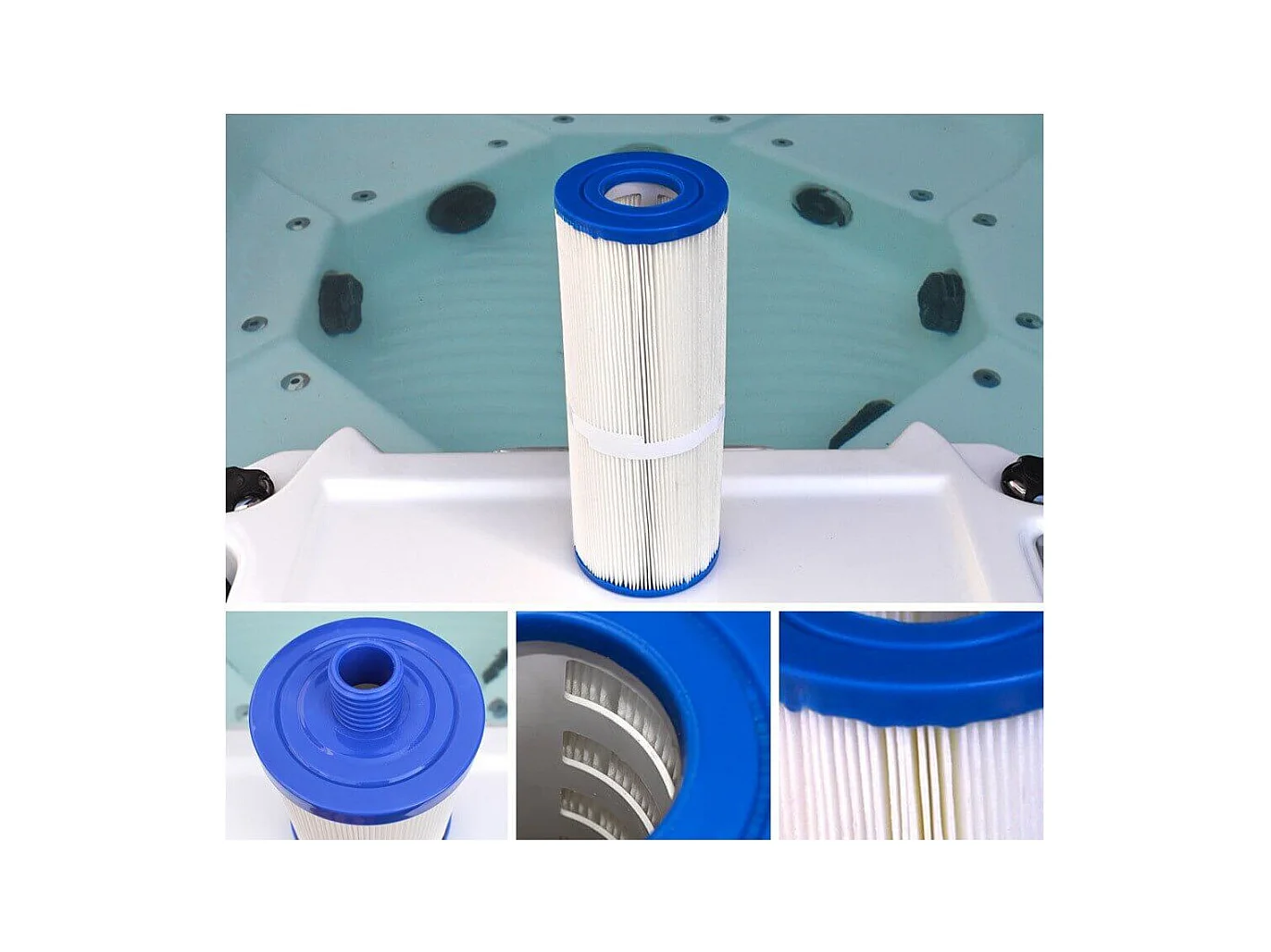 Home Deluxe Filtre de piscine BEACH / HORIZON