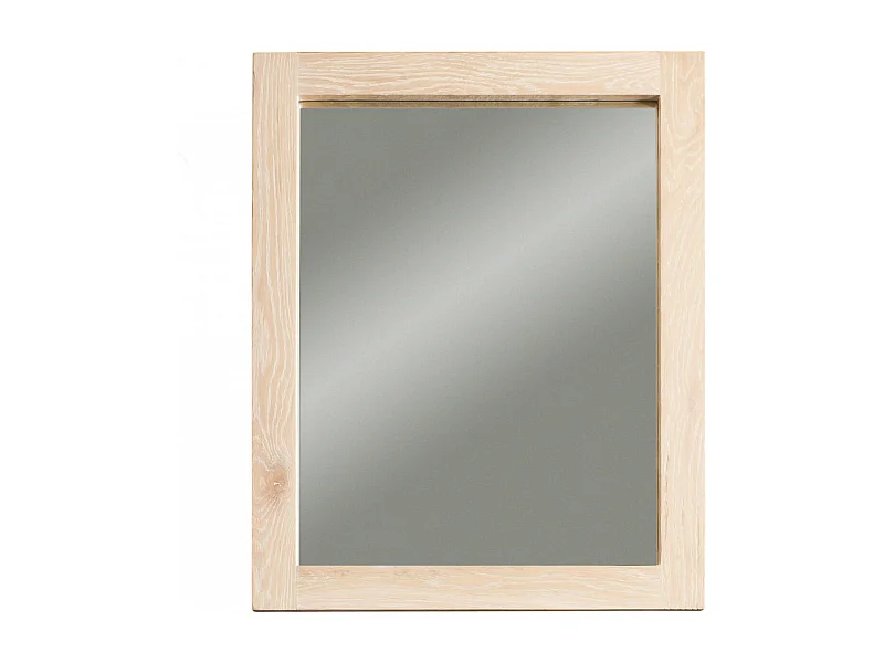 Miroir de salle de bain en chêne blanchi - VÉRONE