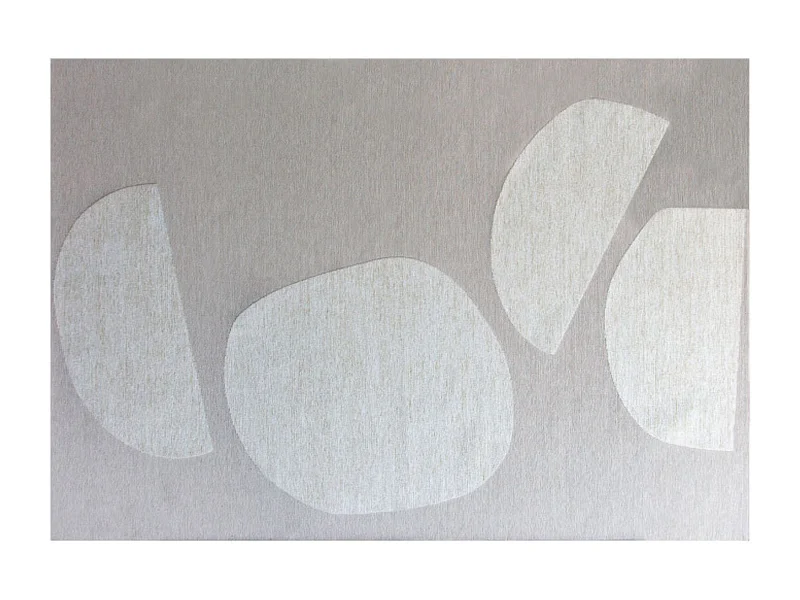 Tapis rectangulaire en coton formes géométriques 200x290 - MYLEY