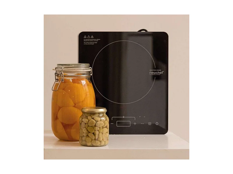 Placa Inducción Portátil  Go2000 Negro - Newlux