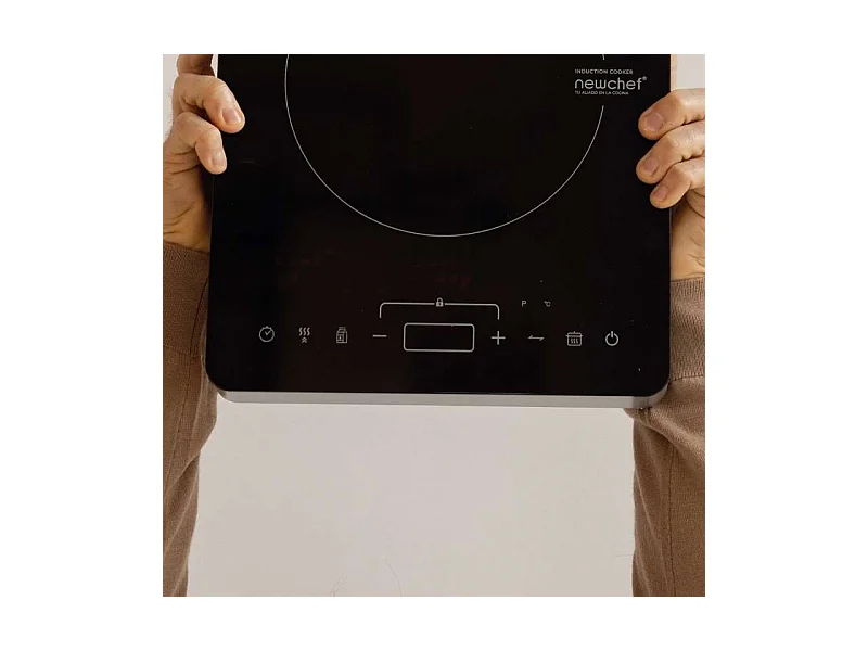 Placa Inducción Portátil  Go2000 Negro - Newlux