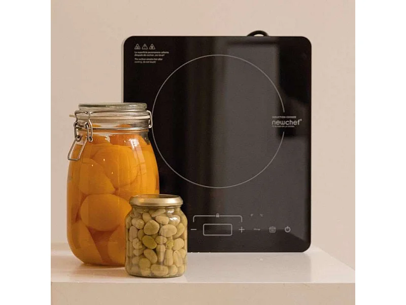 Placa Inducción Portátil  Go2000 Negro - Newlux