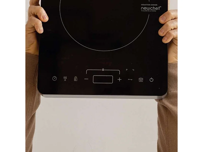 Placa Inducción Portátil  Go2000 Negro - Newlux