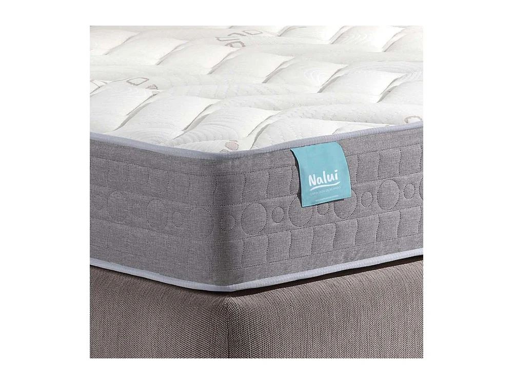 Colchón Viscoelástico 150x190 altura:21cm Talaia Blanco - Nalui