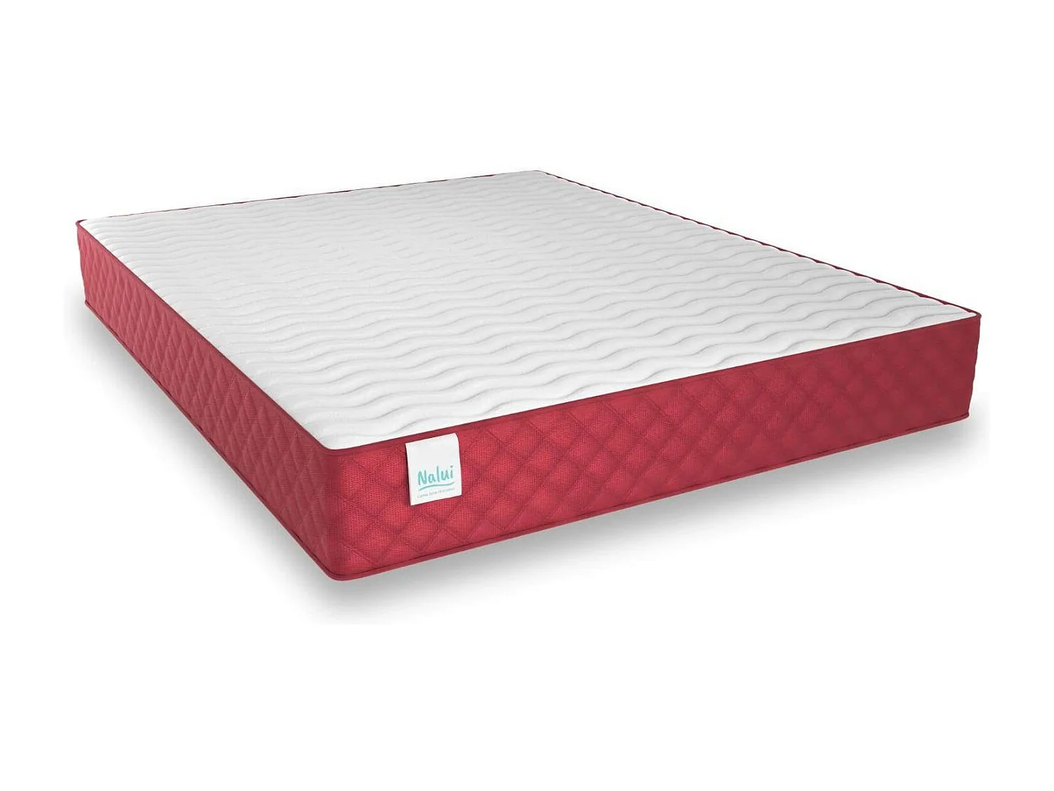 Colchón Viscoelástico 200x200 altura:24cm Gredos Blanco - Nalui