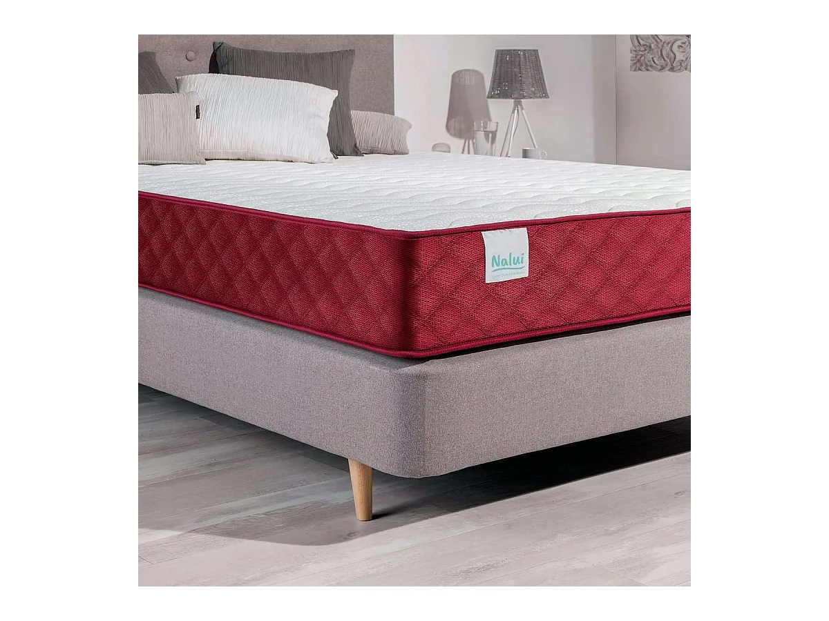 Colchón Viscoelástico 160x190 altura:21cm Gredos Blanco - Nalui