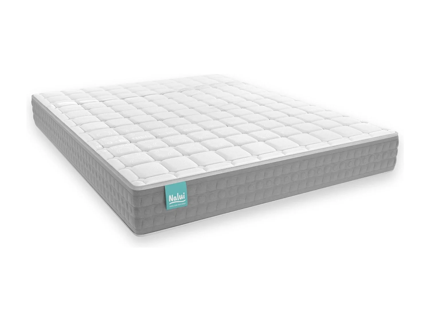 Colchón Viscoelástico 160x200 altura:21cm Bernia Blanco - Nalui