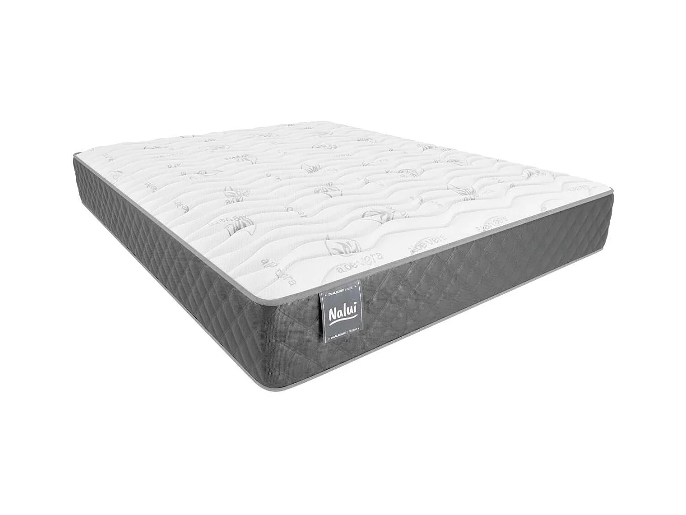 Colchón Viscoelástico 180x200 altura:26cm Mulhacén DualSense Gris - Nalui