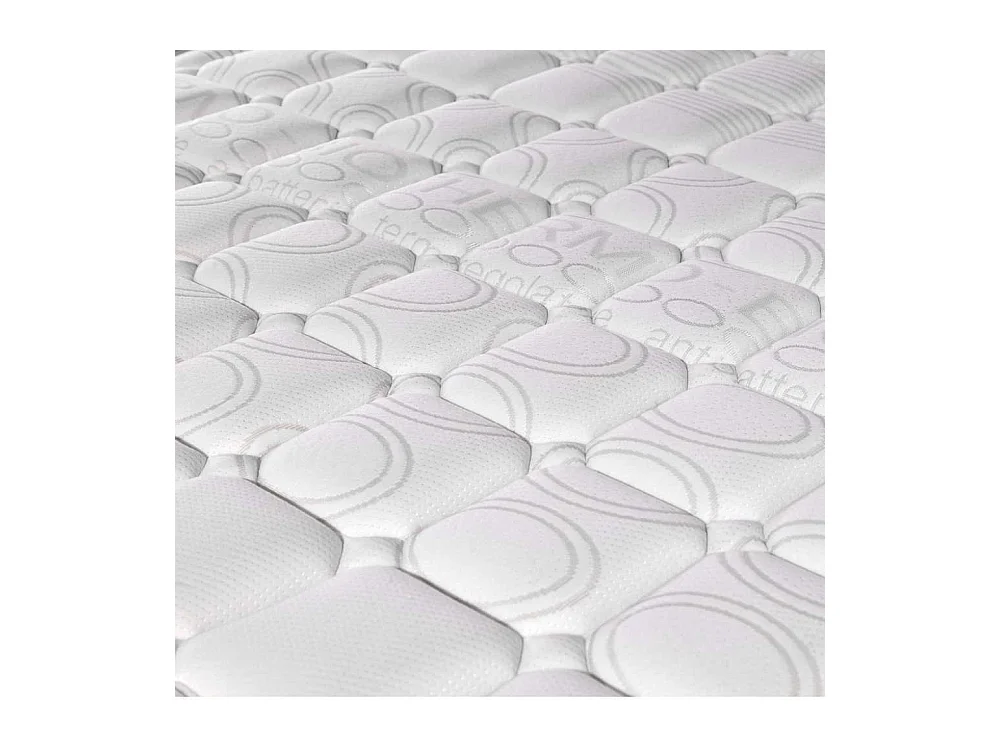 Colchón Viscoelástico 120x190 altura:21cm Bernia Blanco - Nalui