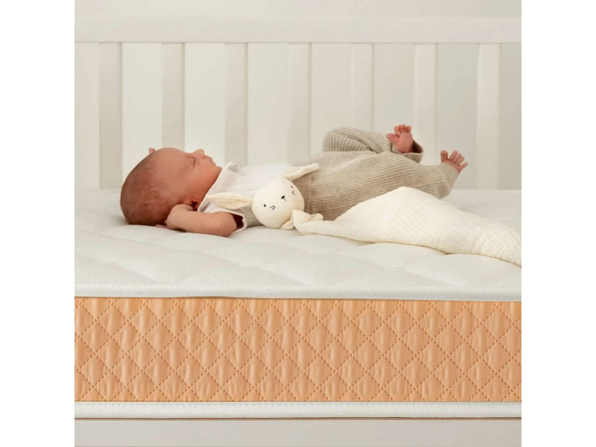 Colchón Cuna 60x120 altura:12cm Baby One amarillo - Nalui