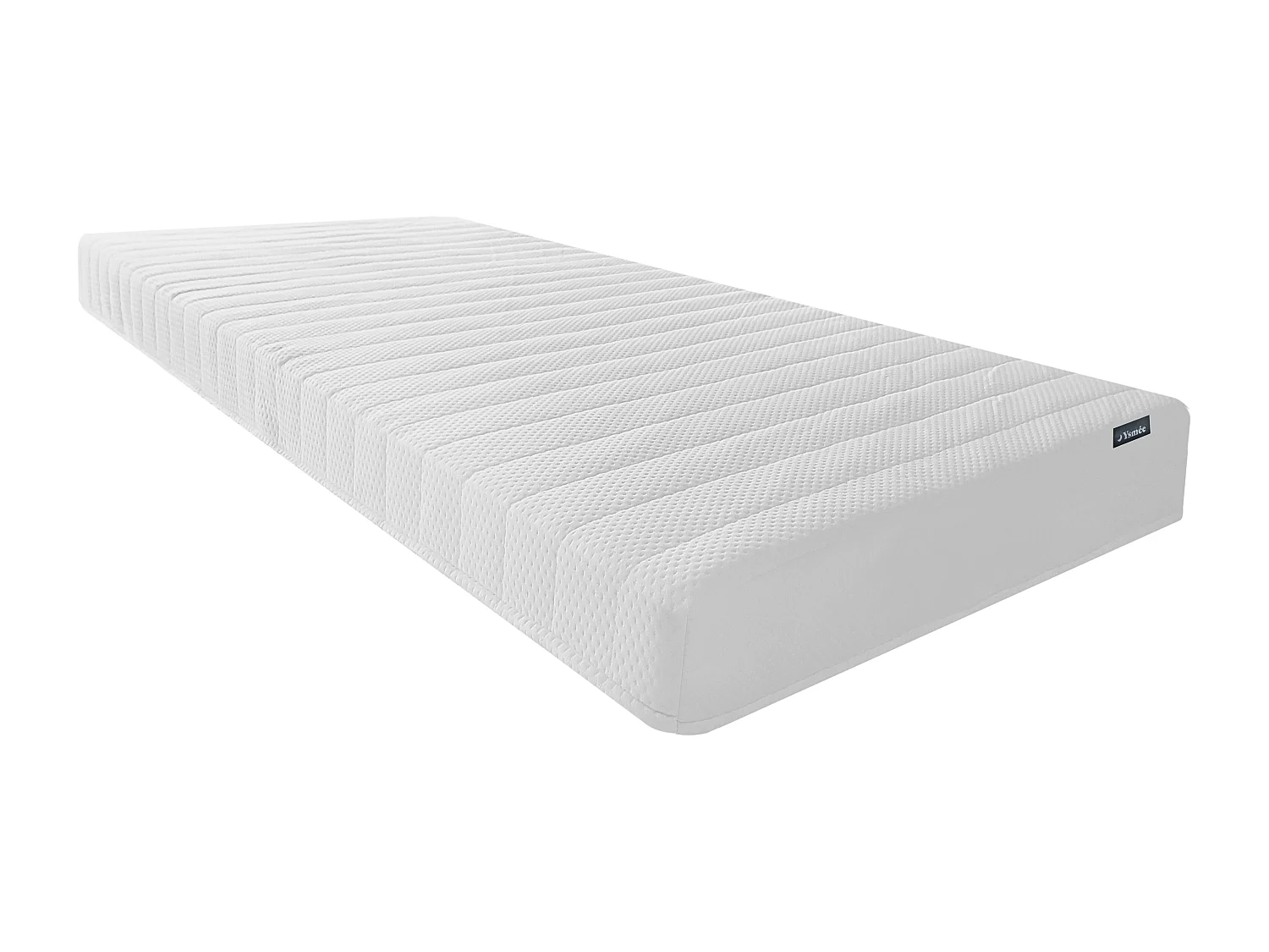 Letto relax elettrico sole sospensioni materasso accoglienza Lattice  2x90x100cm  Bianco - ETHER di YSMÉE