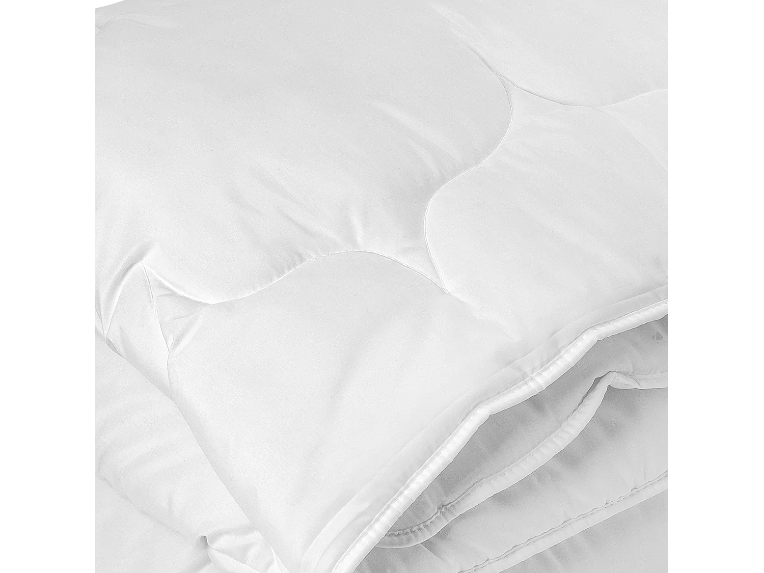 Couette tempérée 200x200 cm OLYMPE garnissage microfibre polyester 300 g/m2