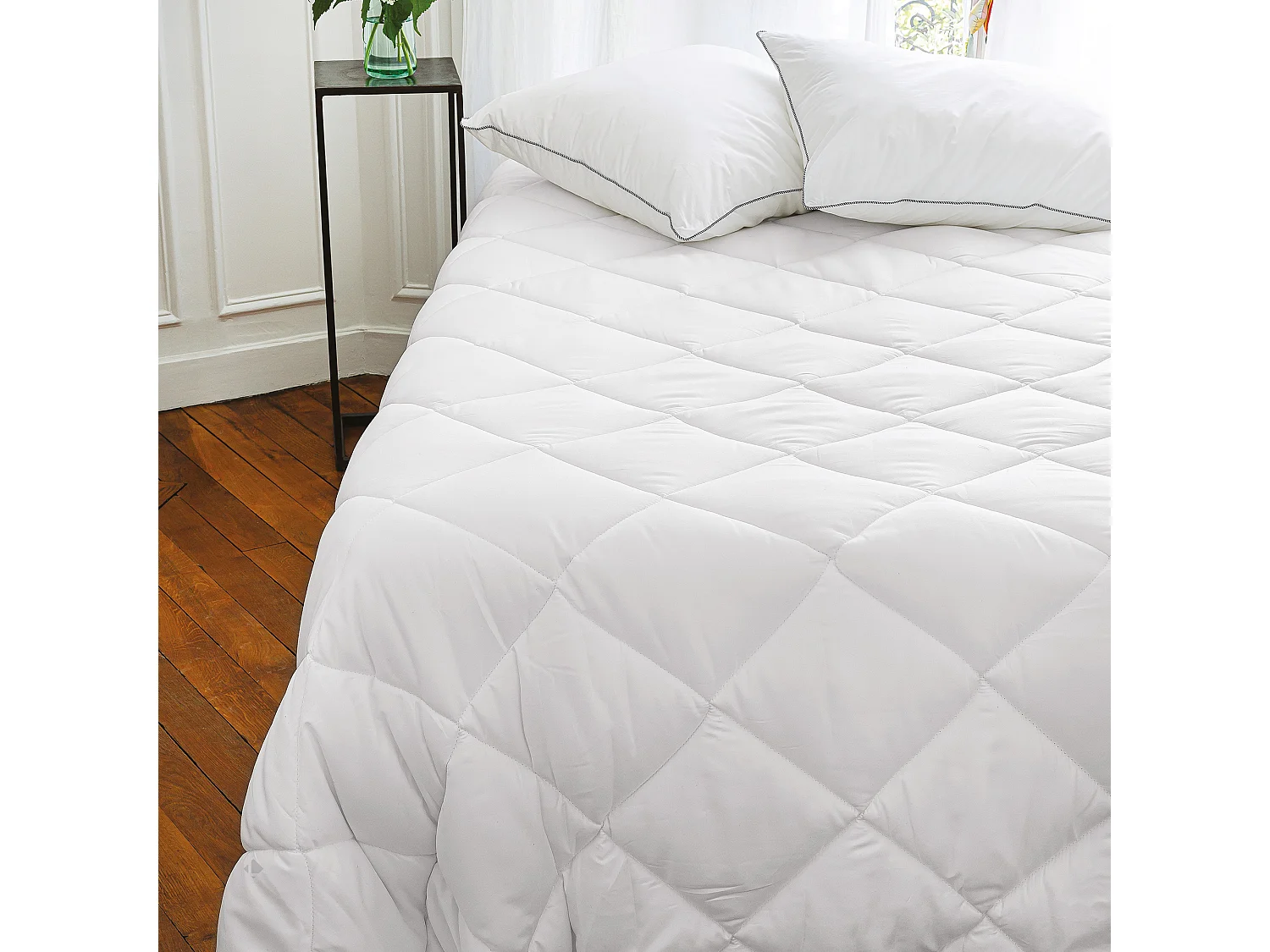 Couette 4 saisons 240x220 cm COCOON garnissage fibre polyester 200+300 = 500 g/m2