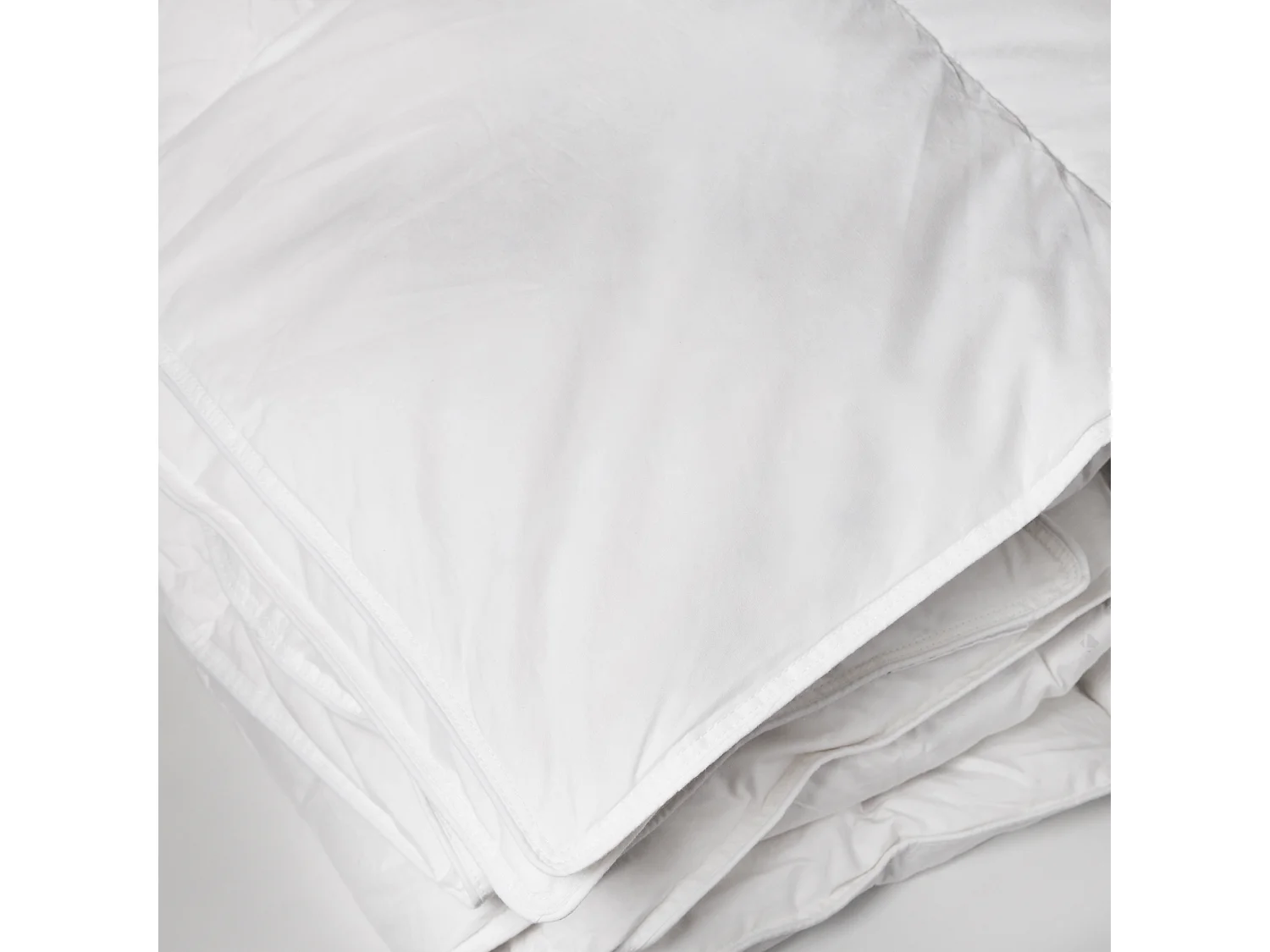 Couette tempérée 140x200 cm PLUMDOR garnissage naturel plumettes de canard 300 g/m2