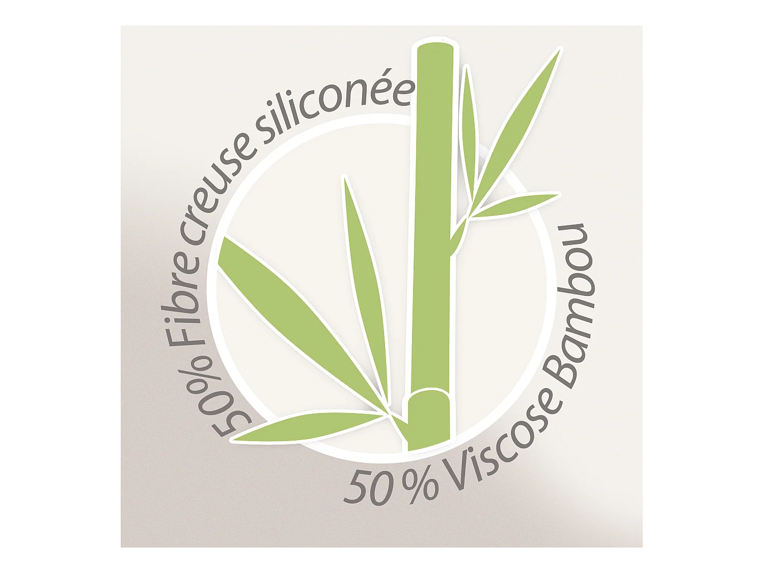 Couette tempérée 260x240 cm BAMBOU garnissage 50% viscose de bambou 50% polyester 300 g/m2