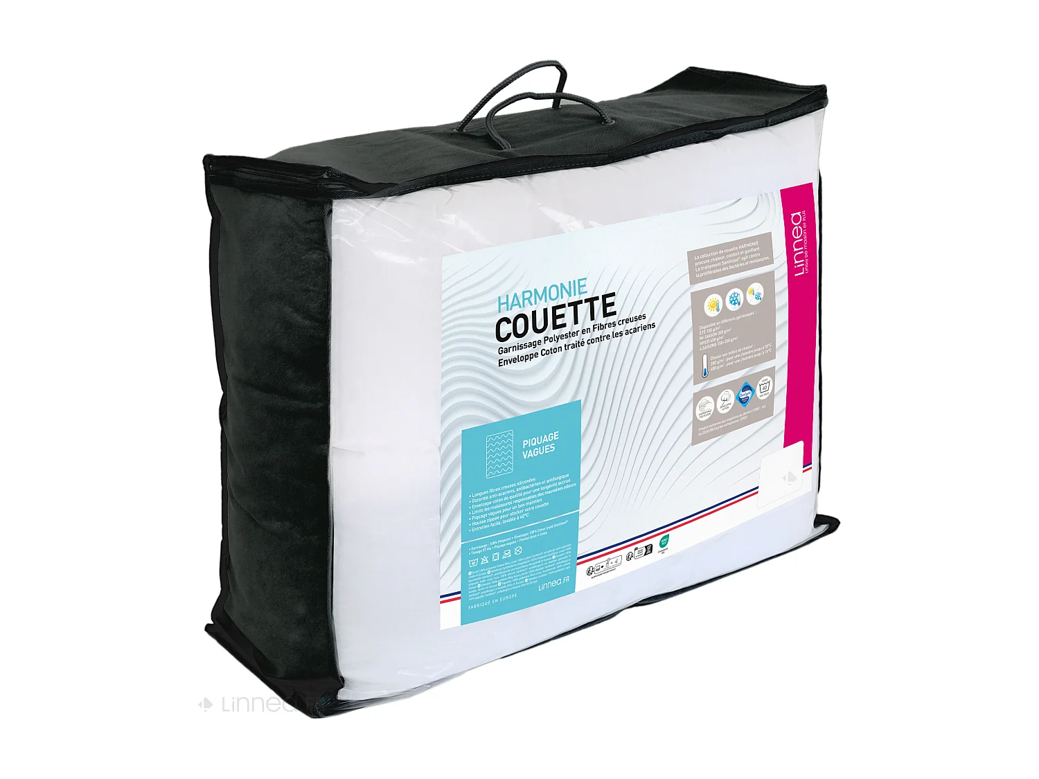 Couette automne 240x220 cm HARMONIE garnissage fibre polyester 300 g/m2