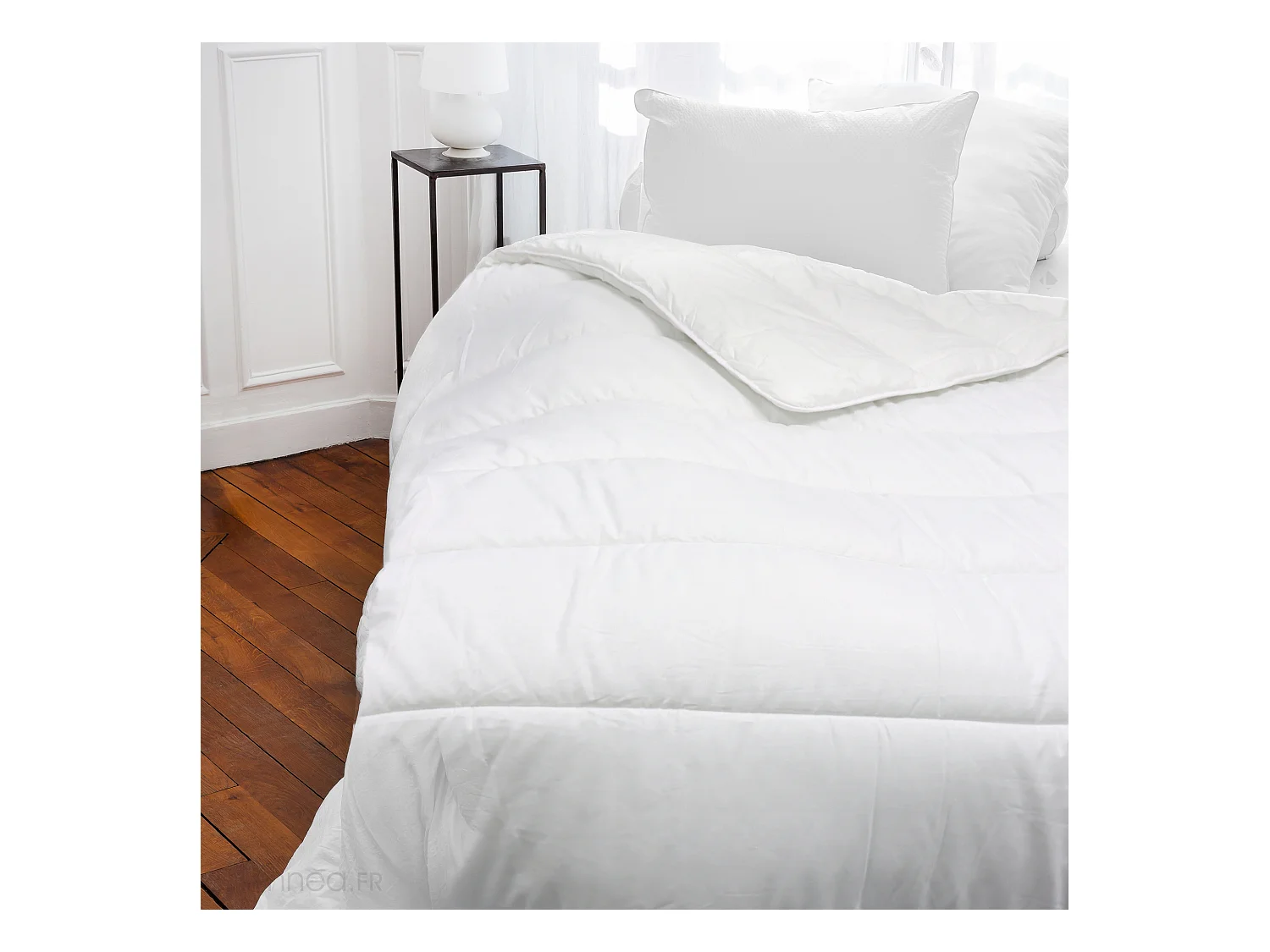 Couette 260x240 cm été ELSA garnissage fibre polyester 200 g/m2