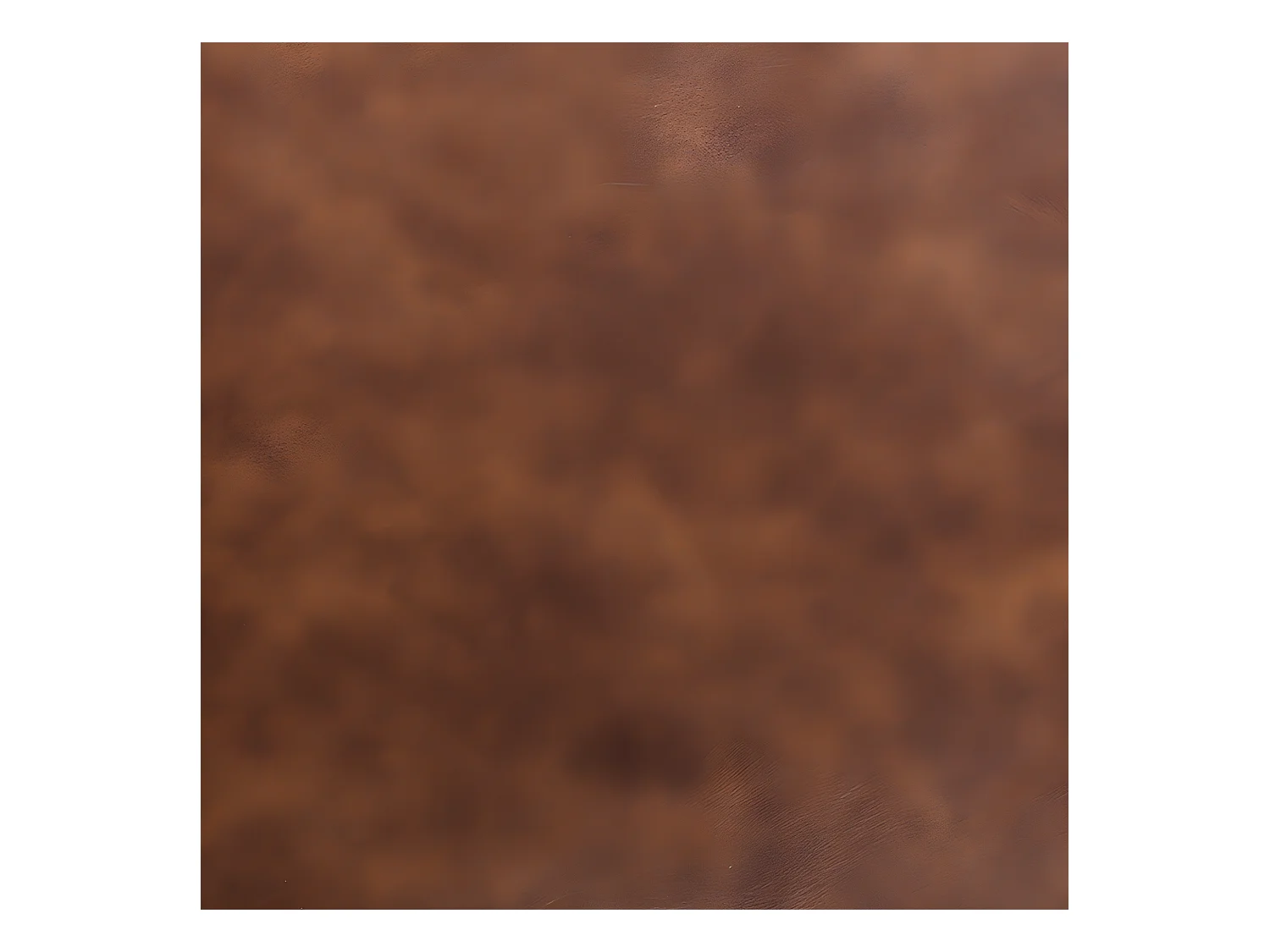 Lot de 4 chaises coloris marron en polyuréthane - Longueur 52,5 x Profondeur 43,5 x Hauteur 82 cm