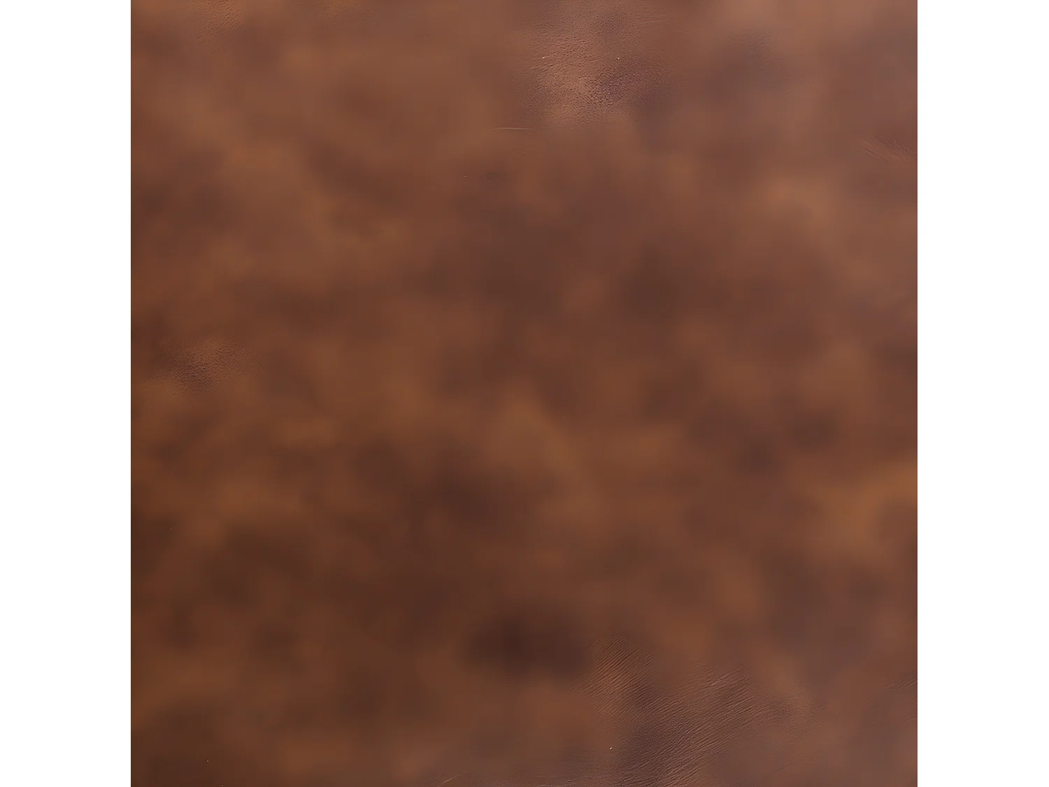 Lot de 4 chaises coloris marron en polyuréthane - Longueur 52,5 x Profondeur 43,5 x Hauteur 82 cm